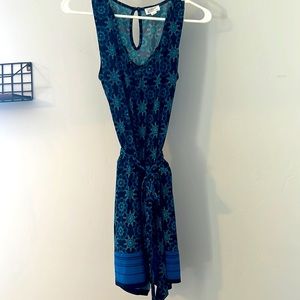 Blue romper